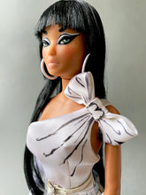 Load image into Gallery viewer, &quot;Tantalizing Trompe L&#39;Oeil Toga&quot; OOAK Doll, No 298
