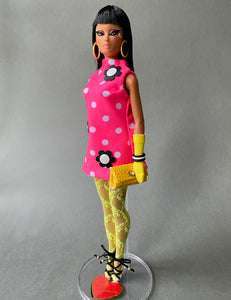 "Snap Happy in Bold" OOAK Doll, No. 293