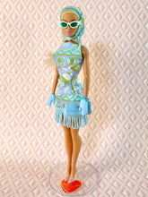 Load image into Gallery viewer, &quot;Fab Fucci Fringe in True Blue&quot; OOAK Doll, No 268

