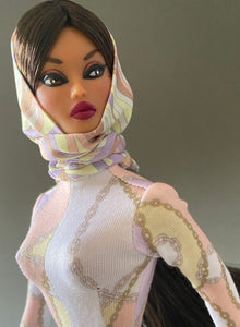 "Fucci Jet Set Glamourall" OOAK Doll, No. 290