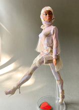 Load image into Gallery viewer, &quot;Fucci Jet Set Glamourall in Ice&quot; OOAK Doll, No. 291
