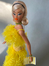 Load image into Gallery viewer, &quot;Frills that Thrill in Yellow&quot; OOAK Navidad Doll, No. 260
