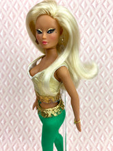 Load image into Gallery viewer, &quot;Get Up and GO-GO in Lime Taffy&quot; - OOAK Doll
