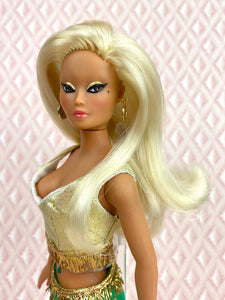 "Get Up and GO-GO in Lime Taffy" - OOAK Doll