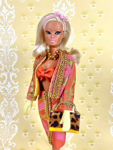 "Gilded Gadabout in Citrus" - OOAK Doll