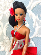Load image into Gallery viewer, &quot;Fabiola Flounce in Red&quot; OOAK
