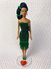 Load image into Gallery viewer, &quot;Shimmy Shimmers in Green&quot; OOAK
