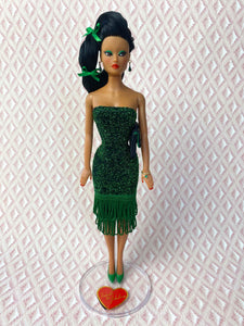 "Shimmy Shimmers in Green" OOAK