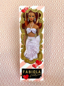 "Fabiola Flounce in Cabana" OOAK