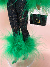 Load image into Gallery viewer, &quot;Mantilla &amp; Marabou&quot; OOAK
