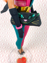 Load image into Gallery viewer, &quot;Hollywood Kick-about in Pink &amp; Green&quot; - OOAK Doll
