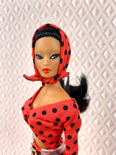 Load image into Gallery viewer, &quot;Love Triangle in A Lotta Dots&quot; - OOAK Doll
