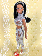 Load image into Gallery viewer, &quot;Silver Sheen Magic&quot; - OOAK Doll
