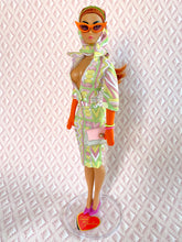 Load image into Gallery viewer, &quot;Fucci Sizzle Suit in Apple&quot; OOAK Doll, No 230
