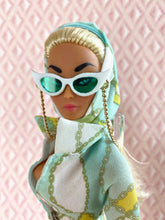 Load image into Gallery viewer, &quot;Fucci Sizzle Suit in Summer&quot; OOAK Doll, No. 220
