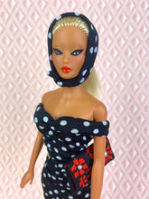 Load image into Gallery viewer, &quot;Ruched Radiance in Dots for Days&quot; OOAK Doll
