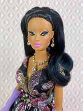 Load image into Gallery viewer, “Screenland Sparkle in Kaleidoscope&quot; OOAK Doll
