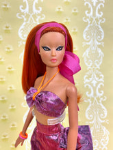 Load image into Gallery viewer, “Fabiola Flounce in Fruit Punch” OOAK Doll
