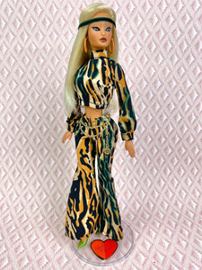 "Jeze-bells! in Wild Child” OOAK Doll