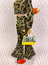Load image into Gallery viewer, &quot;Jeze-bells! in Leopard&quot; OOAK Doll
