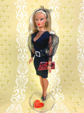 Load image into Gallery viewer, “Lethal Encounter in Noir” OOAK Doll
