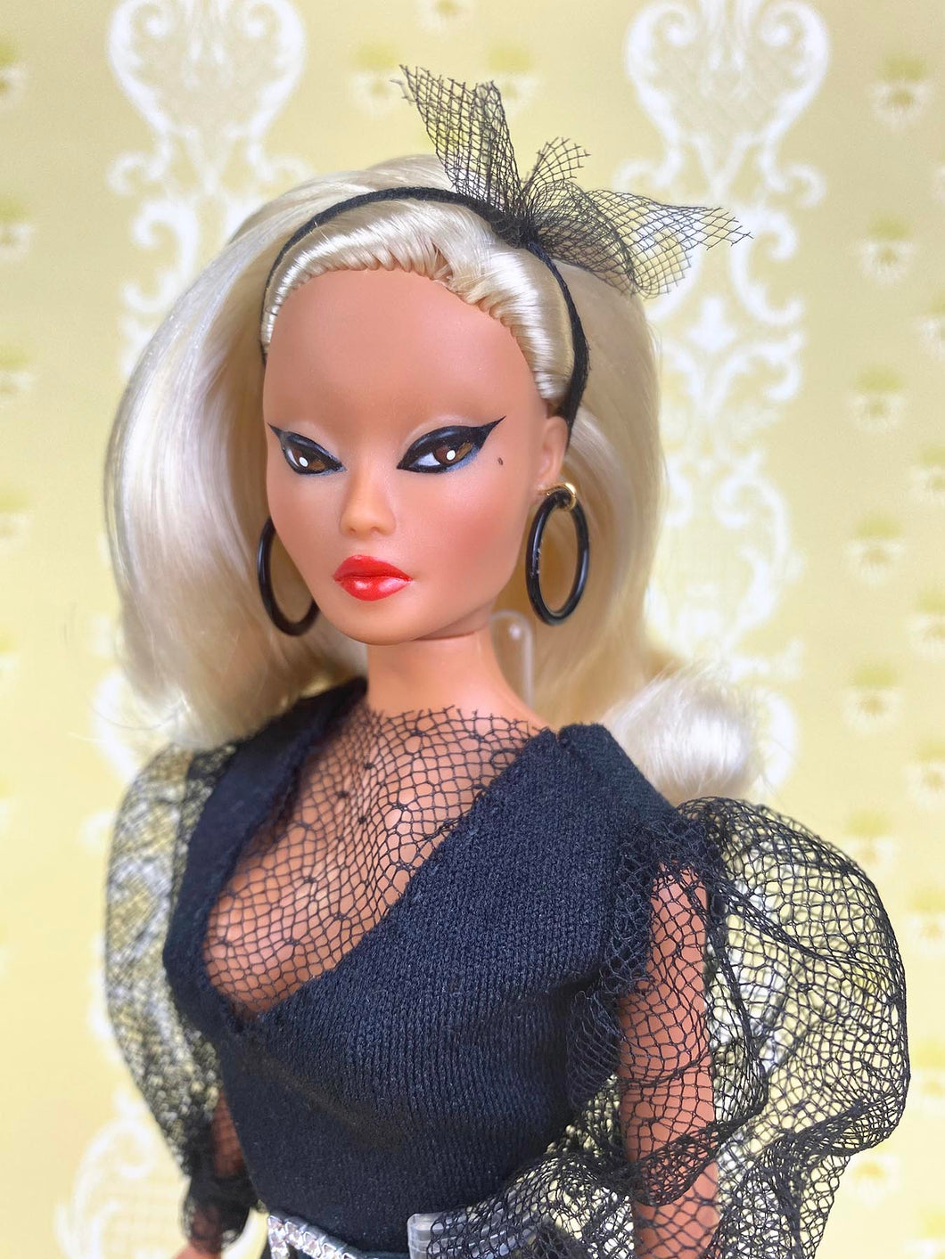 “Lethal Encounter in Noir” OOAK Doll