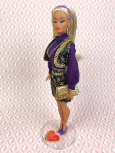 “Go-Togethers in Floral Royalty” OOAK Doll