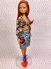 Load image into Gallery viewer, “Match-Up Mix-Ups in Jungle” OOAK Doll No. 97
