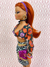 Load image into Gallery viewer, “Match-Up Mix-Ups in Jungle” OOAK Doll No. 97
