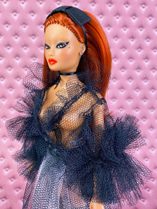 "Dulces Sueños in Noir" OOAK Doll, No. 114
