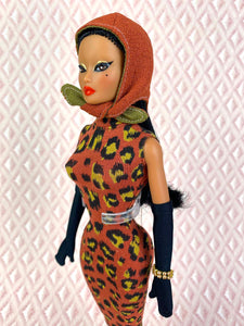 “Painted-on Spots in Brick” OOAK Doll, No. 118