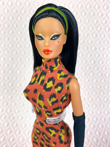 “Painted-on Spots in Brick” OOAK Doll, No. 118