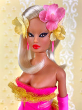 Load image into Gallery viewer, &quot;Wicked Wiggle in Tropicalia&quot; OOAK Doll, No. 120
