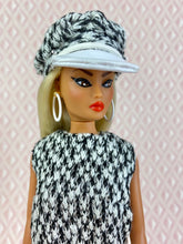 Load image into Gallery viewer, “Glamour A GoGo in Black and White&quot; OOAK Doll, No. 123
