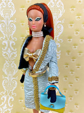 Load image into Gallery viewer, &quot;Gilded Gadabout in Mint&quot; - OOAK Doll, No. 161
