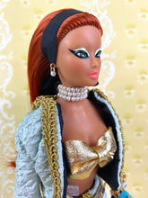 Load image into Gallery viewer, &quot;Gilded Gadabout in Mint&quot; - OOAK Doll, No. 161
