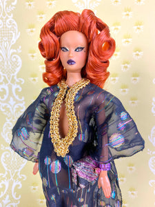 "Morocco at Midnight" OOAK Doll, No. 137