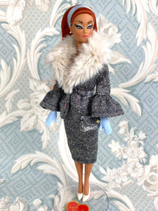 "Winter Wish in Silver Ice" OOAK Doll, No. 147