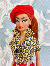 Load image into Gallery viewer, &quot;Sizzling Separates in Alley Cat&quot; OOAK Doll, No. 198
