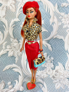 "Sizzling Separates in Alley Cat" OOAK Doll, No. 198