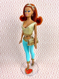"Get Up and GO-GO in Rock Candy Blue" - OOAK Doll